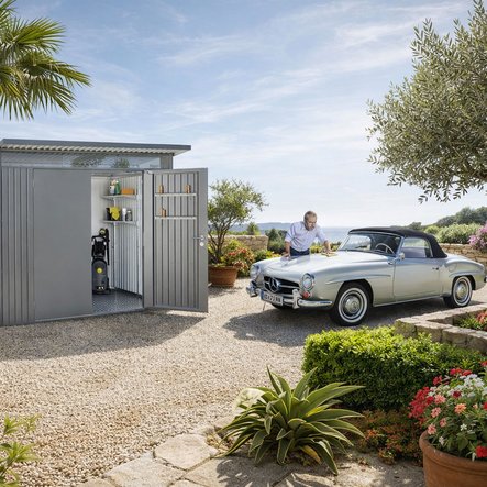 Rangement, coffres et abris de jardin